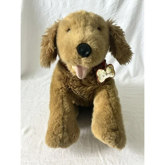 Vintage Golden Retriever Teddy Gund Muttsy Puppy Dog Plush Vintage